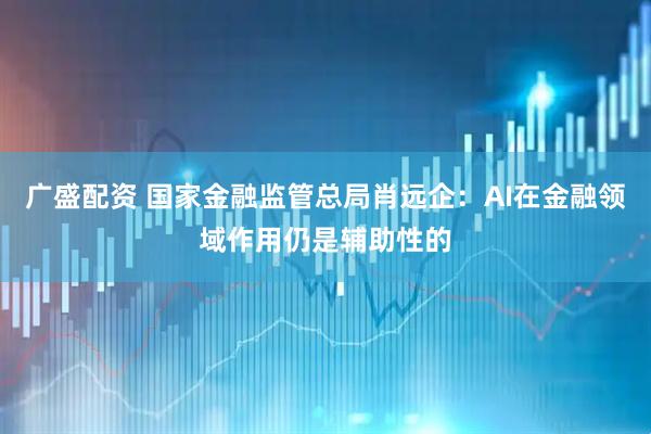 广盛配资 国家金融监管总局肖远企：AI在金融领域作用仍是辅助性的