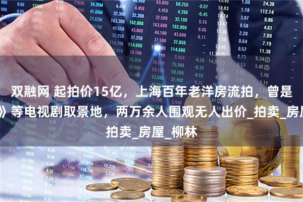 双融网 起拍价15亿，上海百年老洋房流拍，曾是《安家》等电视剧取景地，两万余人围观无人出价_拍卖_房屋_柳林