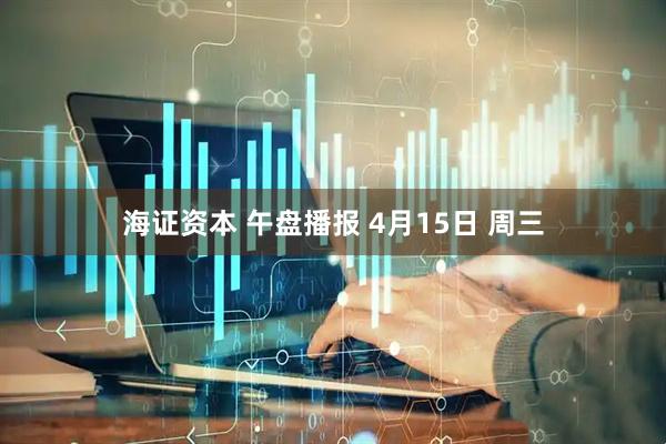 海证资本 午盘播报 4月15日 周三